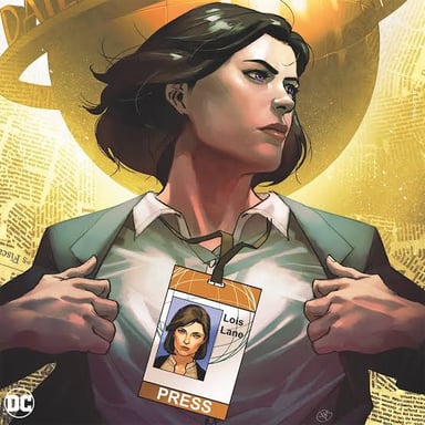 Lois Lane, the Daily Planet reporter from Superman stories.