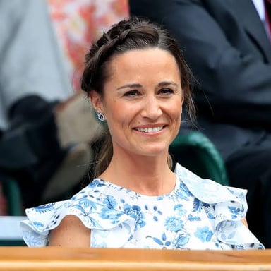 Portrait of Pippa Middleton, the younger sister of Catherine, Princess of Wales.