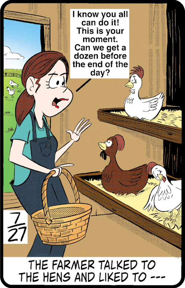 Daily Jumble cartoon