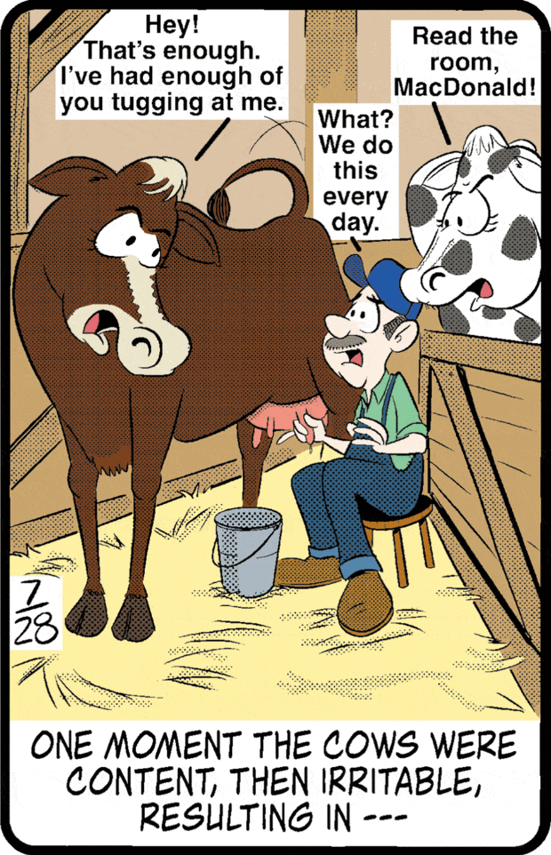 Daily Jumble cartoon