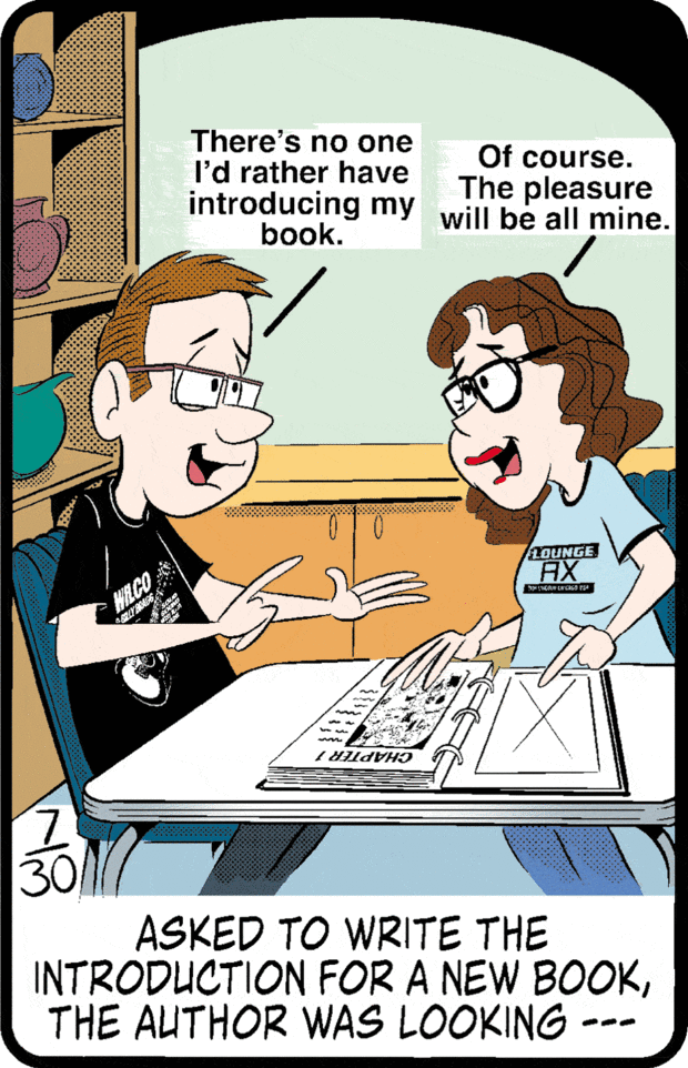 Daily Jumble cartoon