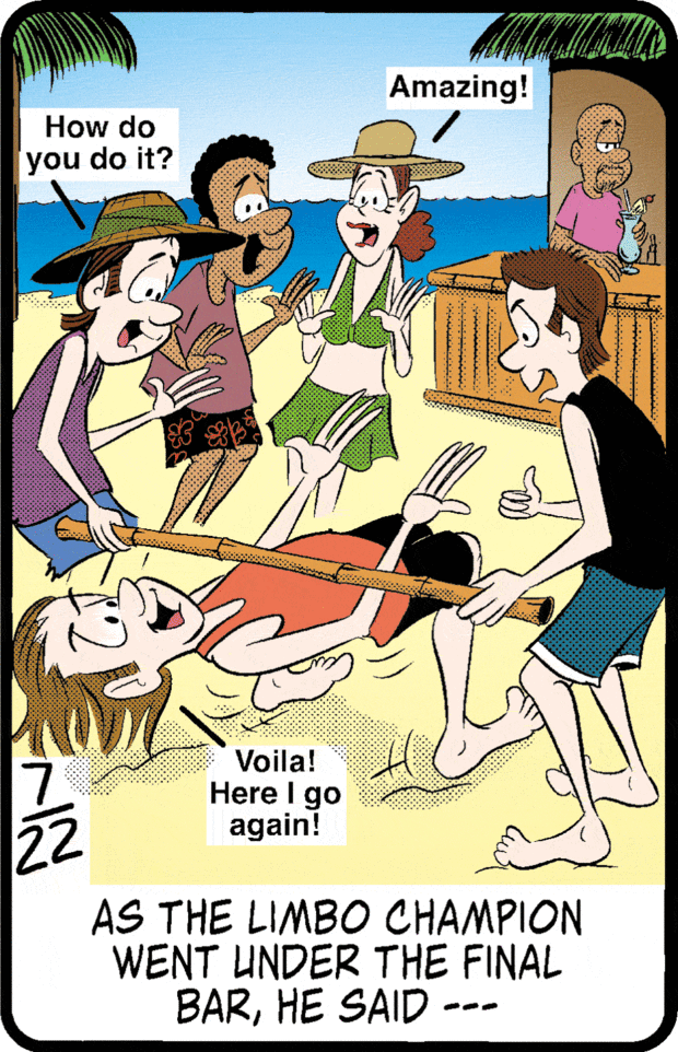 Daily Jumble cartoon