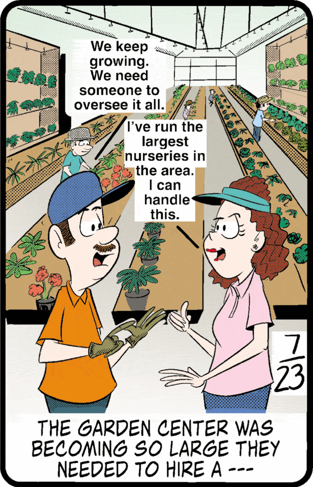 Daily Jumble cartoon