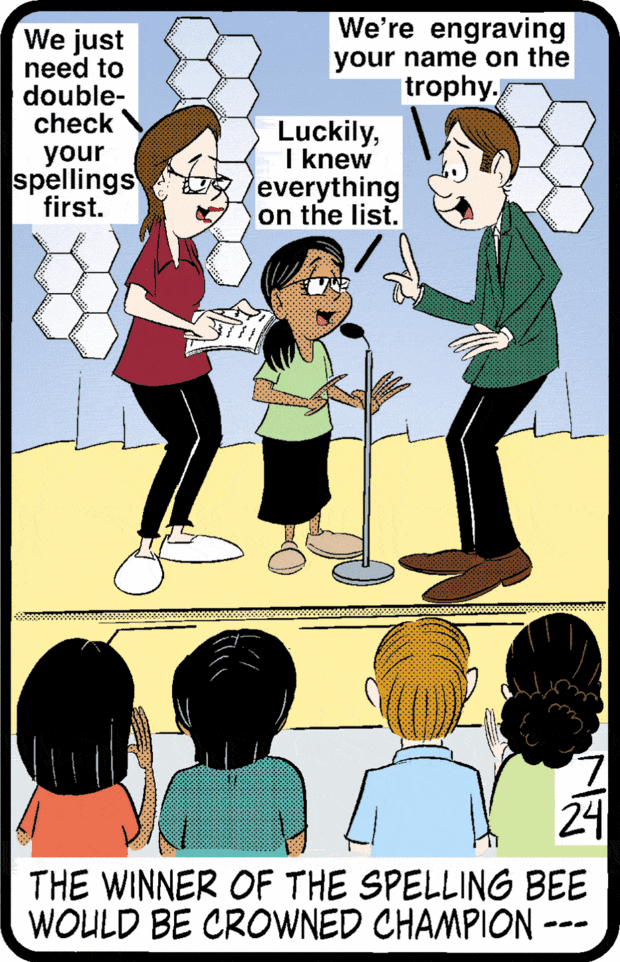 Daily Jumble cartoon