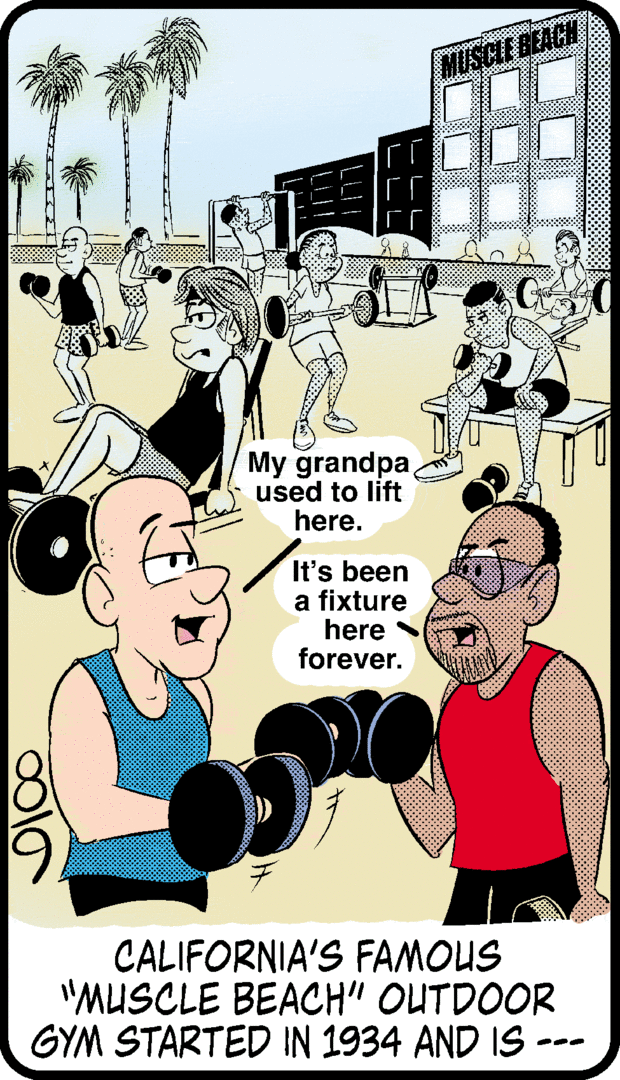 Daily Jumble cartoon