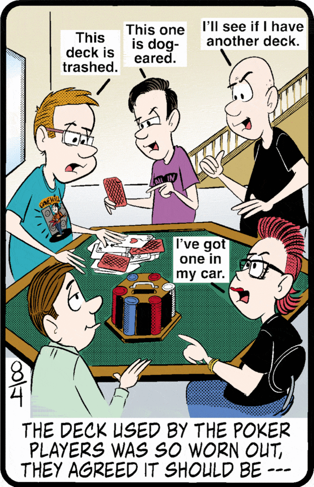 Daily Jumble cartoon