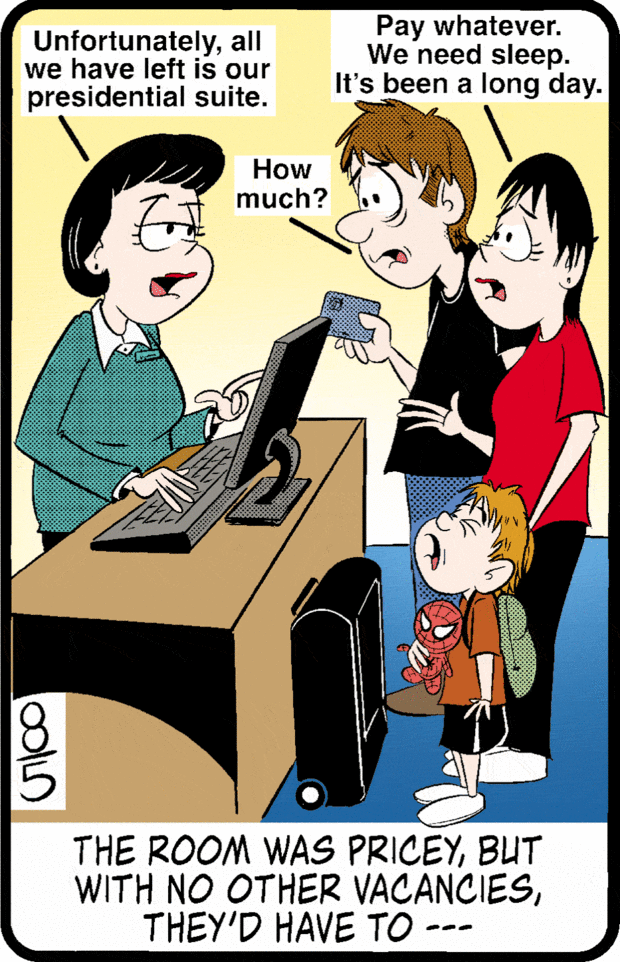 Daily Jumble cartoon