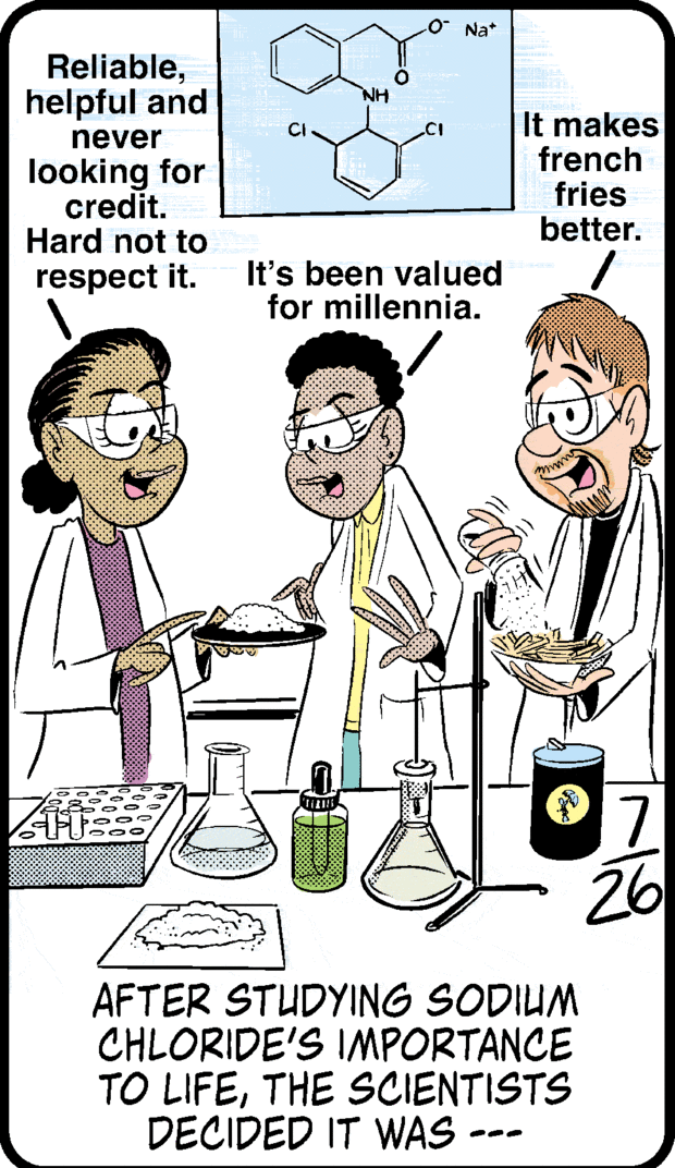 Daily Jumble cartoon